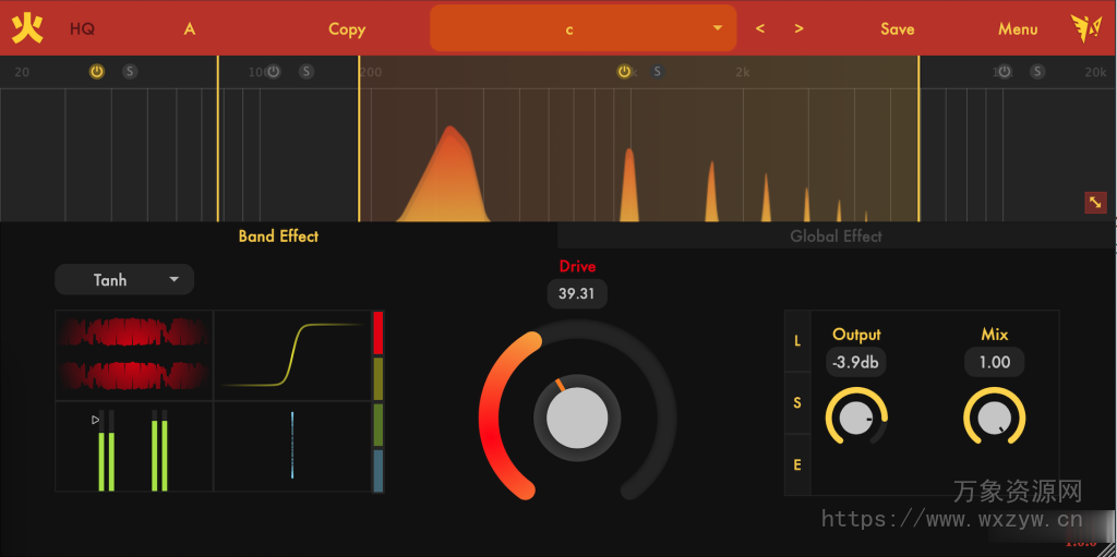 [多频带失真插件]Jerryuhoo Fire (Multi-Band Distortion) v1.0.2 VST3 AU CLAP [WiN, MacOSX，LiNUX ]（57MB）