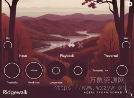 [颗粒状循环器插件]Aqeel Aadam Sound Ridgewalk v1.1.1 [WiN]（12.9Mb）