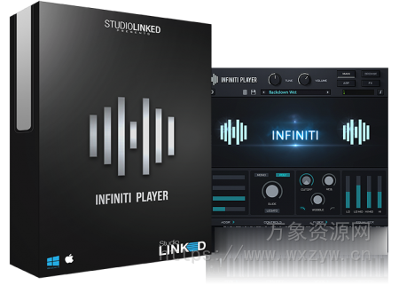 [英菲尼迪播放器引擎+22套扩展]StudioLinkedVST Infiniti Player v1.1 [WiN, MacOSX]（1.92GB+1.9GB+24.22GB）