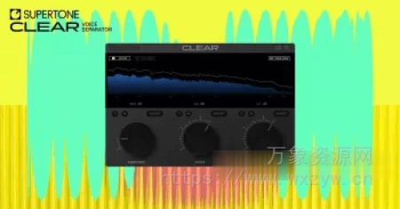 [主播有福了：超级强大 降噪和去混响音频插件] Supertone Clear v1.1.1 U2B [MacOSX]（64MB）