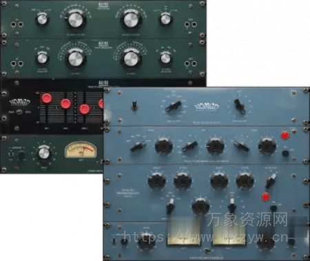 [50 年代传奇的无源模拟均衡器系列]Nomad Factory Retro EQs Bundle v2.1.0 [WiN]（42.38MB+42.8MB）