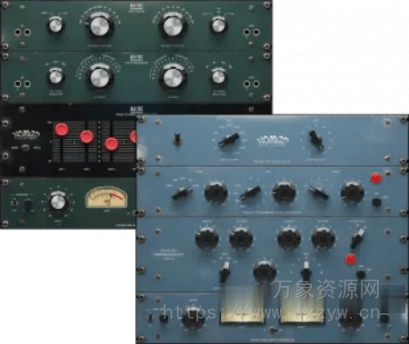 [50 年代传奇的无源模拟均衡器系列]Nomad Factory Retro EQs Bundle v2.1.0 [WiN]（42.38MB+42.8MB）