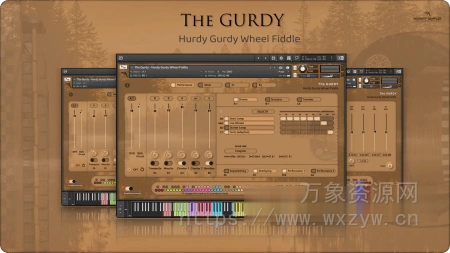 [乡村民谣乐器音源]Insanity Samples The GURDY v1.0.0 [KONTAKT]（4.88GB）