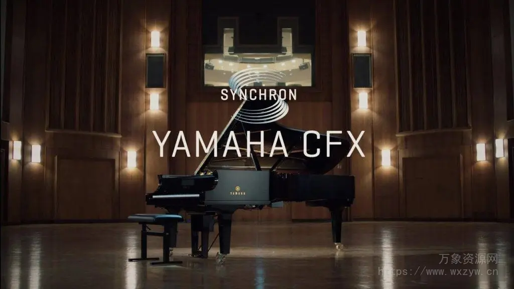 [改编版：维也纳雅马哈CFX音乐会三角钢琴]Vienna Symphonic Library Synchron Yamaha CFX v1.2.2 [KONTAKT]（61.9GB）