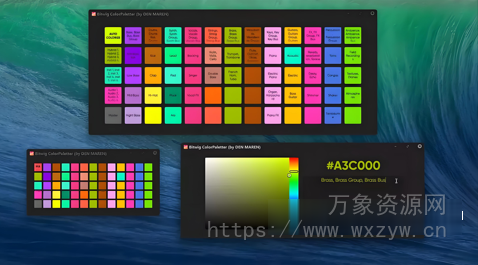 [调色板生成器]Bitwig ColorPaletter (by DEN MAREN) [WiN]（49.66MB）