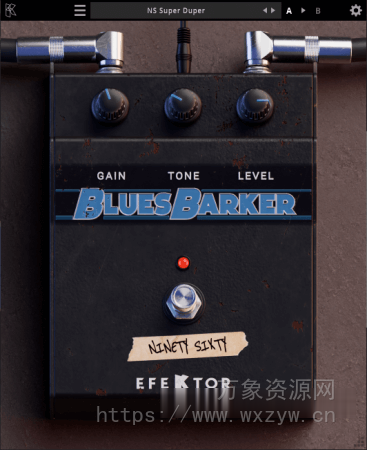 [经典英式过载效果器]Kuassa Efektor Blues Barker v1.0.0 Incl Patched and Keygen-R2R [WiN]（10.9MB）