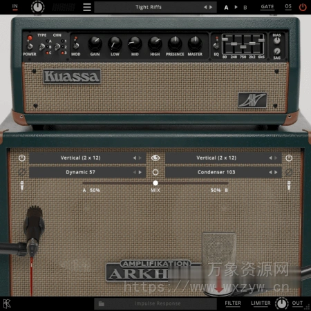 [吉他放大器]Kuassa Amplifikation Arkhive v1.0.1 Incl Patched and Keygen-R2R [WiN]（76.3MB）