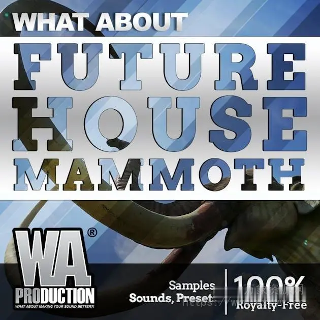 [浩室素材Serum预置Sylenth1预置FL模板]WA Production Future House Mammoth [WAV, MiDi]（1GB）