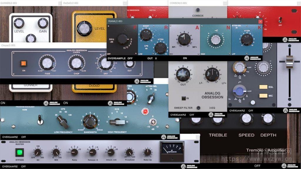 [72个多功能插件捆绑合集]Analog Obsession Bundle 2023 [WiN, MacOSX]（1.55GB+)