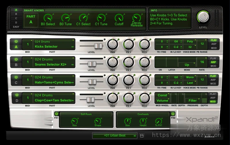 [全能多音色插件]AIR Music Technology Xpand!2 v2.3.1 ARM/R2R [WiN, MacOSX]（1.18GB+1.25GB)