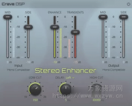 [立体声增强器]Crave DSP Stereo Enhancer v1.0.5-BUBBiX [WiN]（4.99MB）