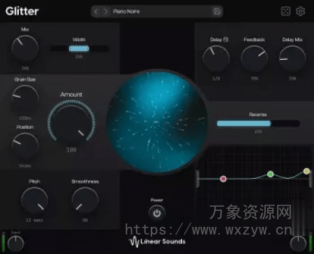 [颗粒处理效果器]Linear Sounds Glitter v1.0.1 [WiN]（10.1MB）