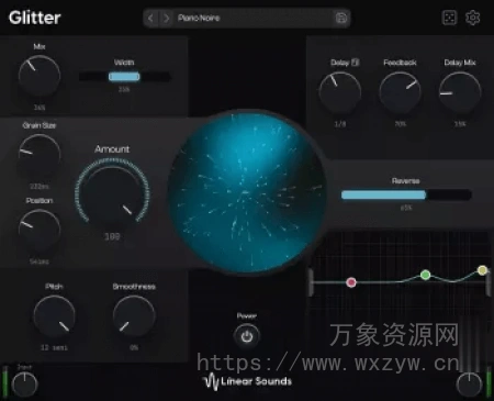 [颗粒处理效果器]Linear Sounds Glitter v1.0.1 [WiN]（10.1MB）