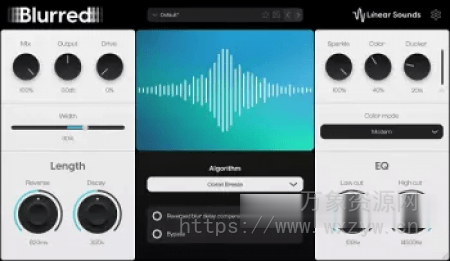[全球首款双向混响] Linear Sounds Blurred v1.1.1 [WiN]（35.4MB）