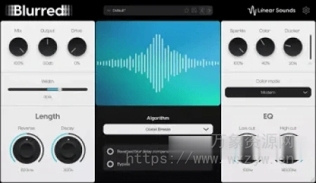 [全球首款双向混响] Linear Sounds Blurred v1.1.1 [WiN]（35.4MB）