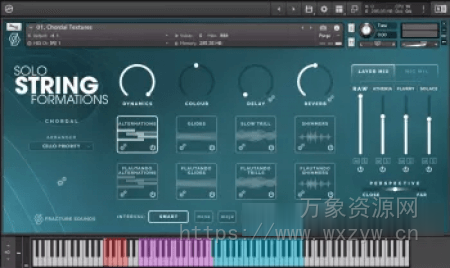 [独奏弦乐音源]Fracture Sounds Solo String Formations v1.0.1 [KONTAKT]（11.49GB）