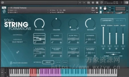 [独奏弦乐音源]Fracture Sounds Solo String Formations v1.0.1 [KONTAKT]（11.49GB）