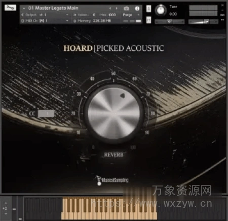 [多功能连奏吉他音源]Musical Sampling Hoard Picked Acoustic v1.1.0 [KONTAKT]（2.48GB）