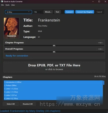 [最新2025版：AI 电子书到音频转换器]AI Ebook to Audio Converter 1.1.25 [WiN]（1.44GB）