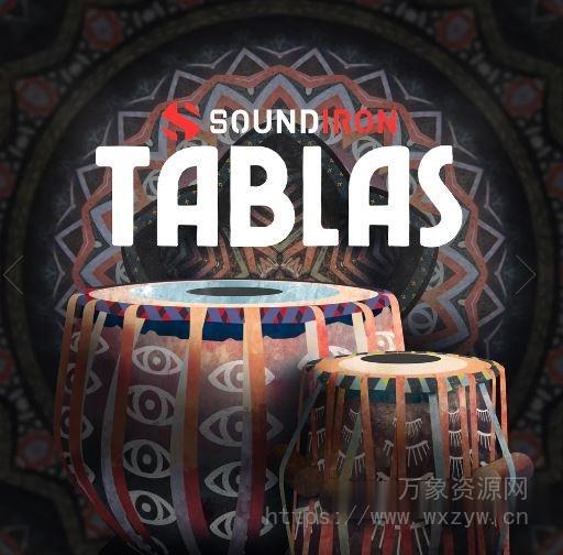[印度南亚塔布拉手鼓音源]Soundiron Tablas v2.0 [KONTAKT]（2.18GB）