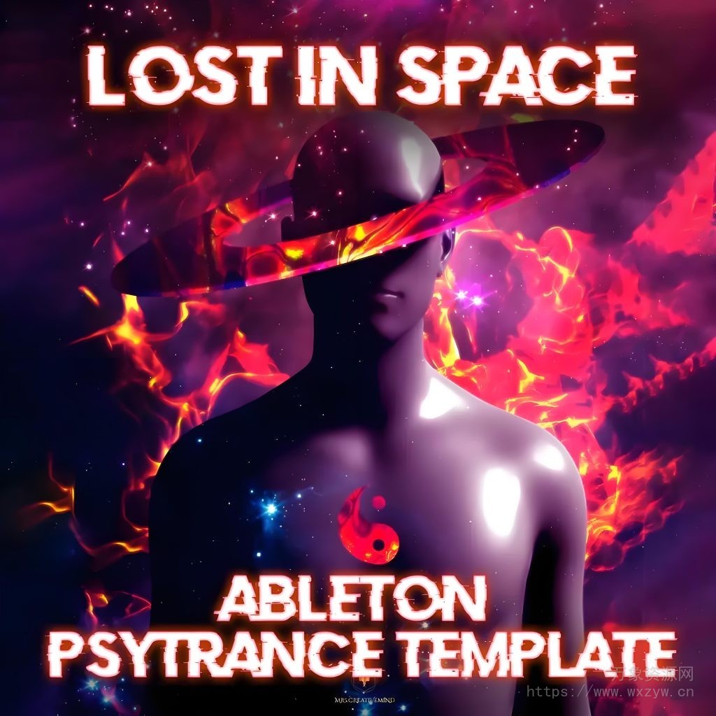 [Ableton工程模板迷幻舞曲]Infinity Audio Lost In Space Ableton 11 Psy Trance Template（270MB）