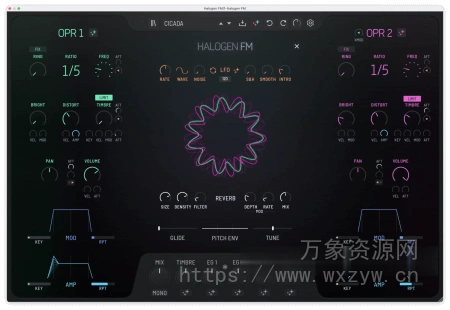[FM合成器]GForce Software Halogen FM v1.0.0 [WiN, MacOSX]（22MB+）