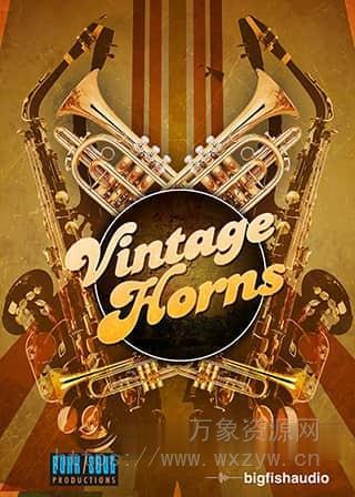 [铜管长笛萨克斯音源]Big Fish Audio Vintage Horns [KONTAKT]（2.3GB）