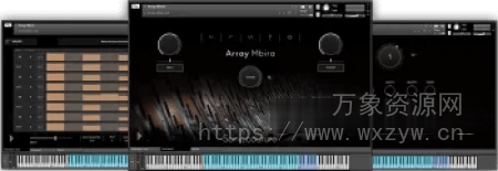 [拇指琴桑扎琴卡林巴琴音源]Soniccouture Array Mbira v1.5.0 [KONTAKT]（4.34GB）