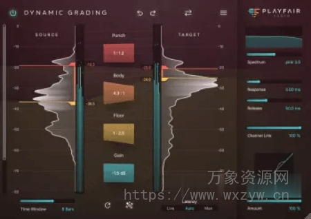 [AI动态处理器]Playfair Audio Dynamic Grading 2 v2.0.3 [WiN, MacOSX]（11.6MB+27.99MB）