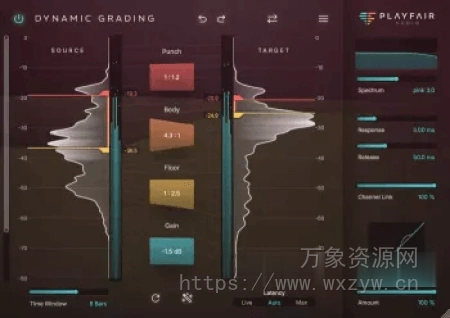 [AI动态处理器]Playfair Audio Dynamic Grading 2 v2.0.3 [WiN, MacOSX]（11.6MB+27.99MB）