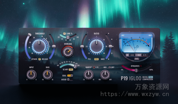 [动态雕塑压缩器]Pulsar Modular P19 Igloo v1.0.0 [WiN, MacOSX]（39.3MB+213.5MB）