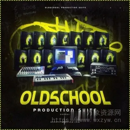 [硬核舞曲素材Serum预置Vital预置Sylenth1预置]On Point Samples Oldschool Harder-Style Production Suite [WAV, MiDi]（6.98GB）