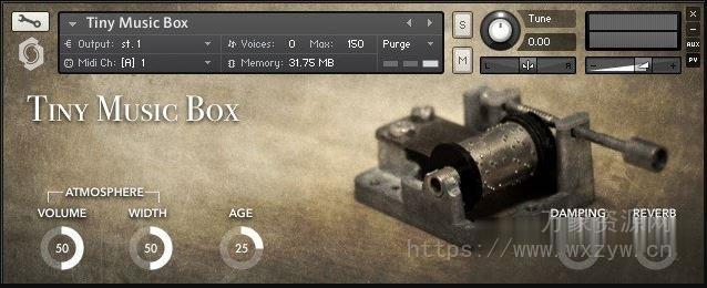[氛围梦幻八音盒音源]Fracture Sounds Tiny Music Box [KONTAKT]（49MB）