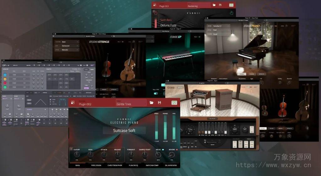 [13个系列音源插件合集]AIR Music Technology Instruments Bundle 2025.6 Technology [WiN]（2.1GB）