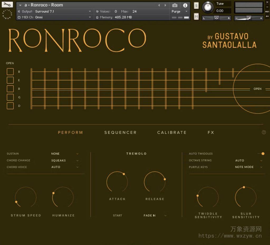 [影视氛围罗洛克鼓音源]Spitfire Audio Ronroco by Gustavo Santaolalla [KONTAKT]（1.12GB）