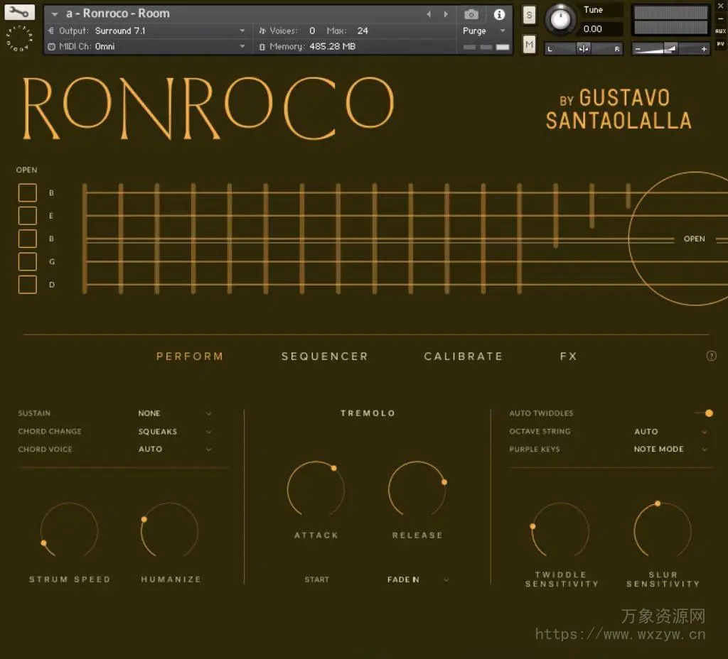 [影视氛围罗洛克鼓音源]Spitfire Audio Ronroco by Gustavo Santaolalla [KONTAKT]（1.12GB）