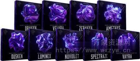 [Trap陷阱素材]Cymatics ULTRAVIOLET TRAP COLLECTION [WAV, MiDi]（1.77GB）