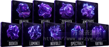 [Trap陷阱素材]Cymatics ULTRAVIOLET TRAP COLLECTION [WAV, MiDi]（1.77GB）