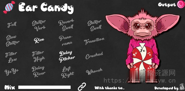 [自动化调制效果插件]Mors Ear Candy (FX Plugin) v1.0.0 [WiN, MacOSX]（65MB）