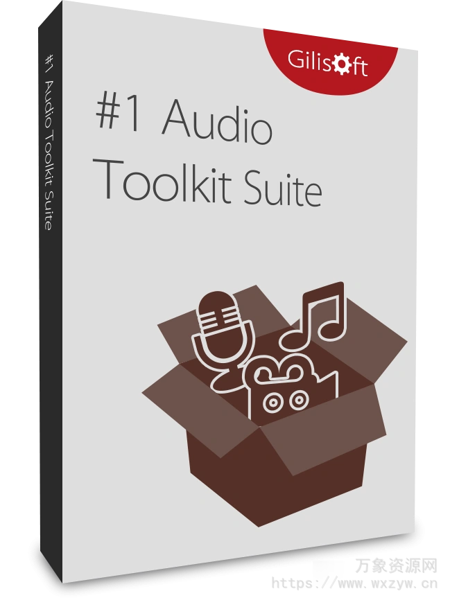 [音频转换编辑工具] GiliSoft Audio Toolbox Suite 12.9 Multilingual [WiN]（269MB）