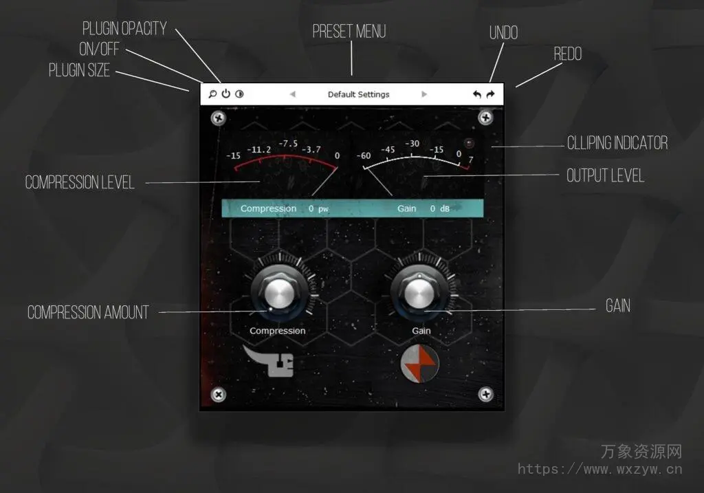 [智能专业级简洁压缩插件]Noirsonance S-Comp Lite (Sophisticated Compressor) v1.0 VST3 AU [WiN，MacOSX]（35MB）