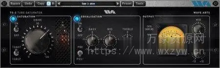 [重新打包：电子管饱和放大器插件]  Wave Arts Tube Saturator 2 v2.18 REPACK-TeamCubeadooby [WiN]（101MB）