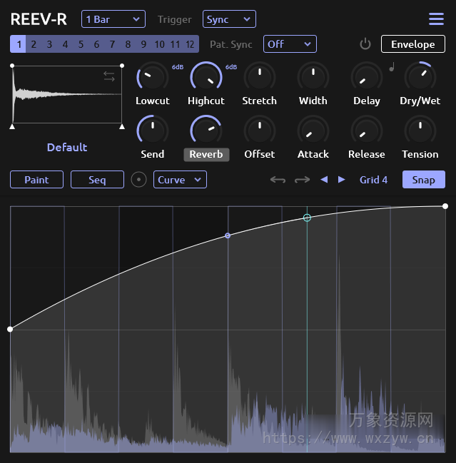 [卷积混响]Tilr REEV-R (Modulated Convolution Reverb) v1.0.0 VST3 AU LV2 [WiN, MacOSX，LiNUX ]（31MB）