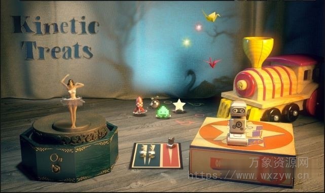 [复古儿童玩具游戏音源]Native Instruments Kinetic Toys [KONTAKT]（3.52GB）