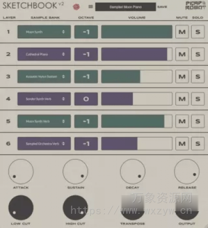 [综合VST乐器插件]Dead Robot Sketchbook v2 [WiN, MacOSX]（6.2GB）