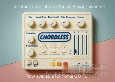 [复古竖琴音色]Dylan Mixer Chordless [KONTAKT]（1.23GB）