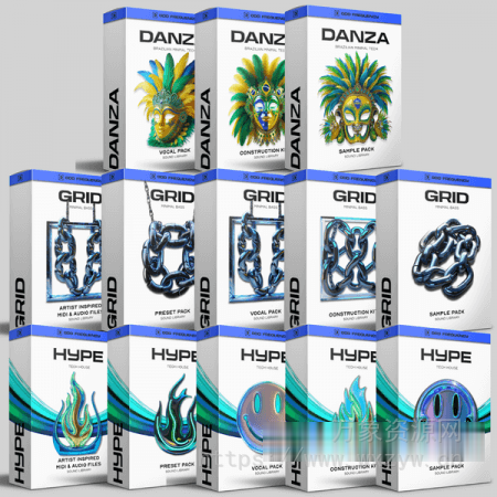 [超级简约科技浩室素材Serum预置套装]Odd Frequency Tech House Mega Bundle [WAV, MiDi, Synth Presets]（2.03GB）