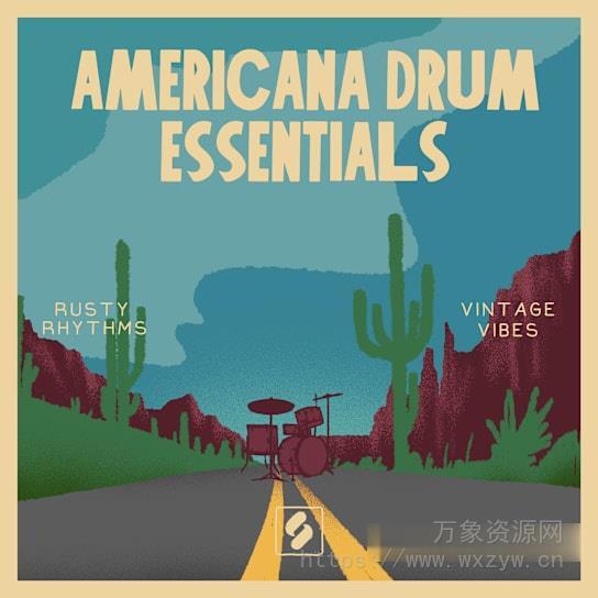 [氛围鼓组采样]Splice Country Americana Drum Essentials [WAV]（1.18GB）