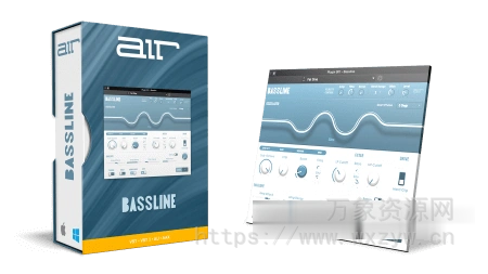 [单声道复古合成器] AIR Music Technology Bassline v1.2.1.14-TeamCubeadooby [WiN]（29MB）