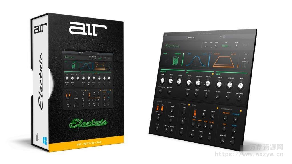 [全新参考级电钢琴] AIR Music Technology Electric v1.2.1.14-TeamCubeadooby [WiN]（23MB）
